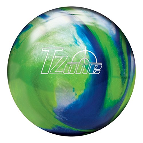 Brunswick Tzone Ocean Reef Bowling Ball Tzone Ocean Reef Bowling Ball, Green/Blue/Silver, 14 lb