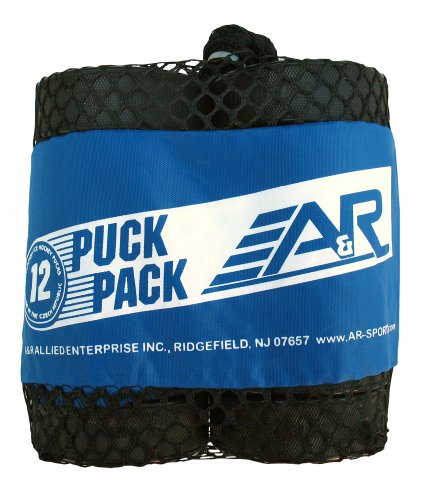 A&R Sports Ice Hockey Puck (Pack of 12)