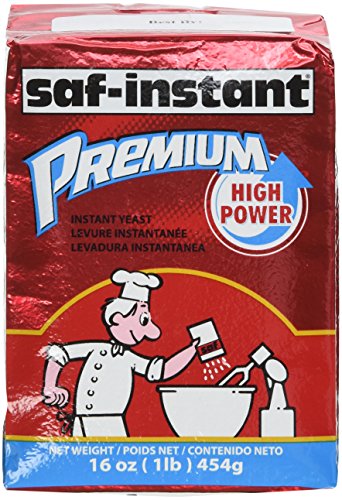 SAF Instant Premium Yeast 16 Oz, (Single Pack)