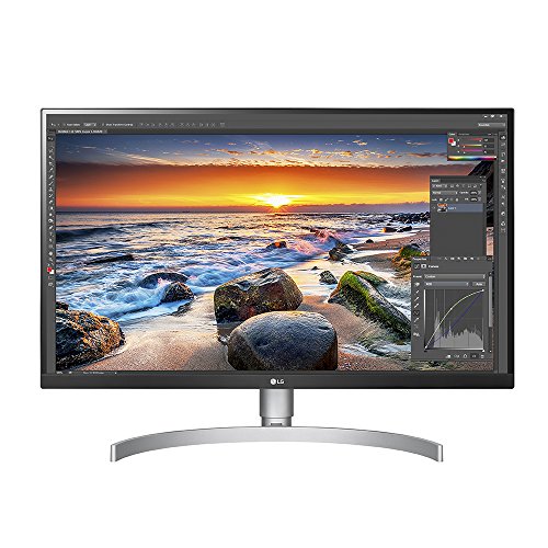 LG 27UK850-W 27' 4K UHD IPS Monitor with HDR10 with USB Type-C Connectivity and FreeSync, white