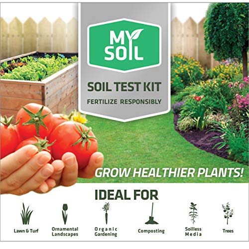 MySoil-Soil Test Kit | Grow The Best Lawn and Garden | Know Exactly What Your Soil and Plants Need | Provides Complete Nutrient Analysis and Recommendations Tailored to Your Soil