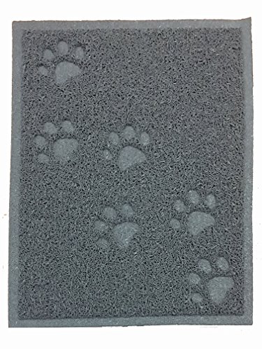 ANDALUS Cat Litter Mat, Gray, Small (15.75' x 11.75')