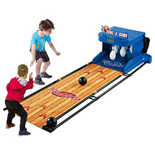 mck Electronic Bowling Game 1-2 People Family Game Bowling Game for Children and Adults Indoor Sports Parent-Child Interactive Toy Ball
