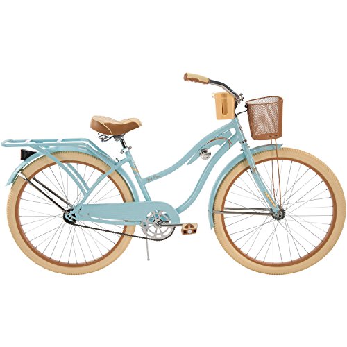 Huffy 26' Nel Lusso Women's Cruiser Bike with Freebie (Blue)