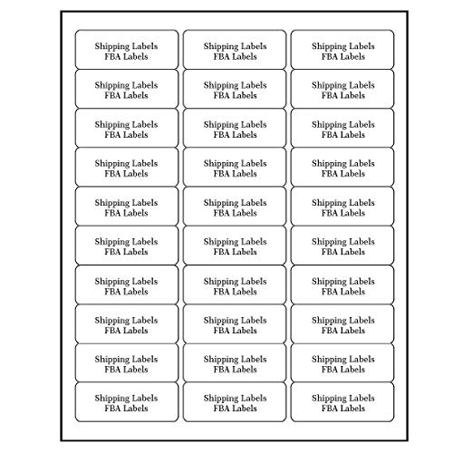 Address Labels for Inkjet Printers 1' x 2-5/8', Pack of 3000 Labels