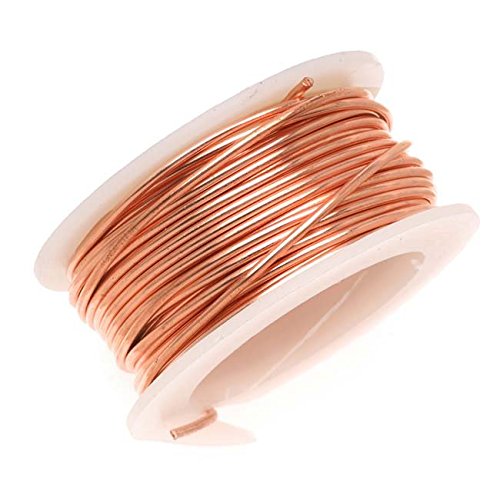 Artistic Wire 20-Gauge Bare Copper Wire, 6-Yards - AWD-20-BC-06YD
