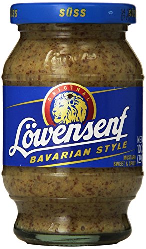 Lowensenf Bavarian Sweet Mustard Jar 10.05 Ounce