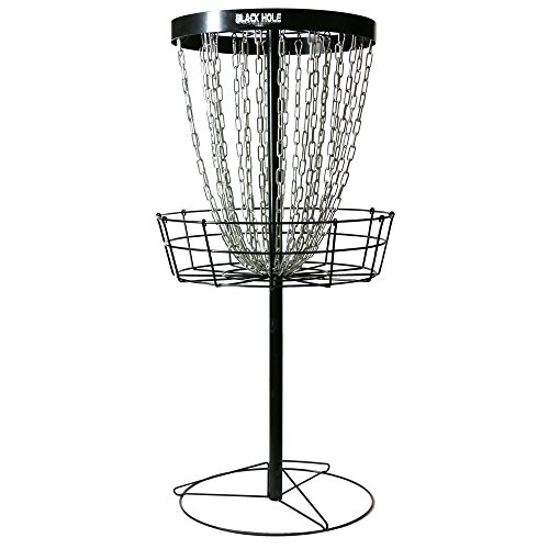 MVP Black Hole Pro 24-Chain Portable Disc Golf Basket Target