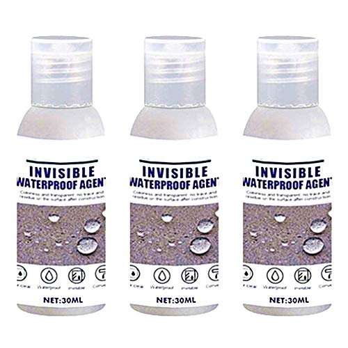 3 Pcs Super Strong Bonding Spray Adhesive Sealant Permeable Invisible Waterproof Agent- 30/100ml, Mighty Sealant Spray for Outdoor Seals and Repairs Broken Surfaces (30ml)