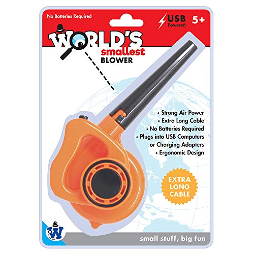 Westminster, Inc. World's Smallest Blower - Real, Working, Tiny, USB Powered Leaf Blower