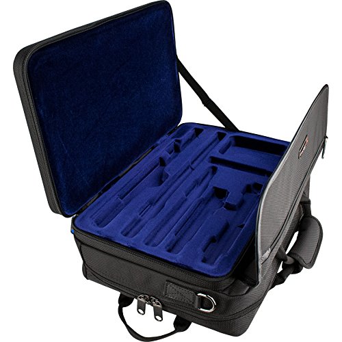 Pro Tec Lux Flute/Piccolo Messenger PRO PAC Case LX308PICC Flute, Black