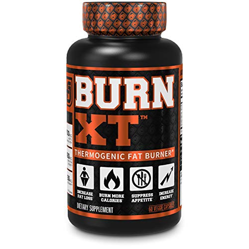 Burn-XT Thermogenic Fat Burner - Weight Loss Supplement, Appetite Suppressant, & Energy Booster - Premium Fat Burning Acetyl L-Carnitine, Green Tea Extract, & More - 60 Natural Veggie Diet Pills