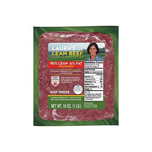 Laura's Lean 96% Lean Ground Beef (8 - 1lb packages)