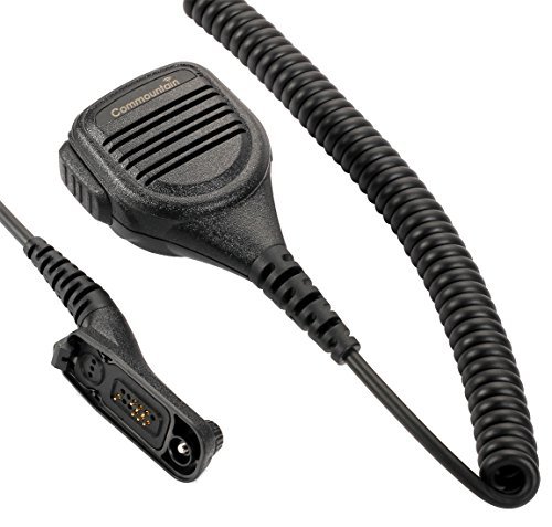 Speaker Mic with Reinforced Cable for Motorola Radios APX1000 APX4000 APX6000 APX7000 APX8000 XPR6350 XPR6550 XPR7350 XPR7550 (APX 4000 6000 7000 XPR 6350 6550 7350 7550 etc), Shoulder Microphone