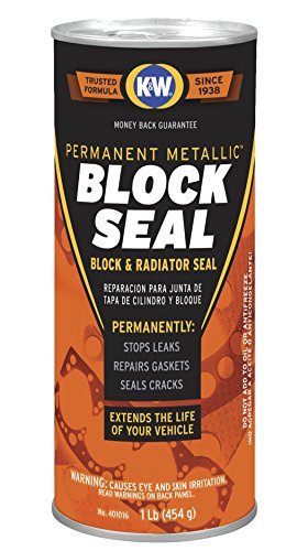 CRC K&W 401016 Block Seal Permanent Metallic Block & Radiator Seal - 16 Oz