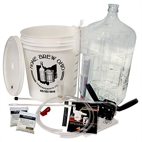 Home Brew Ohio Complete Beer Equipment Kit (K6) with 6 gal Glass Carboy