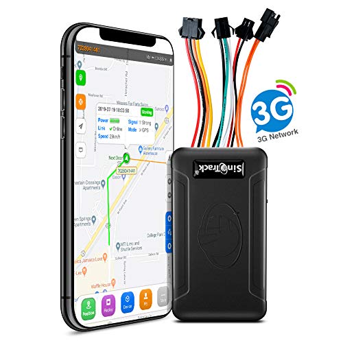 SinoTrack Car GPS Tracker, ST-906W 3G GPS Tracker Locator Real-Time Location Tracking Device with Voice Monitor Car Motorcycle GPS Device for Truck Taxi