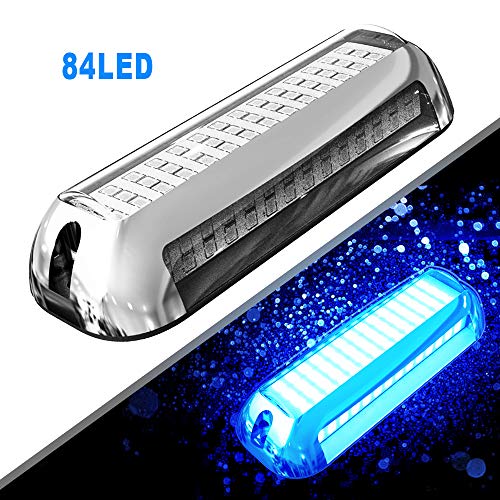 HUSUKU SOOP3 Plus 84LED 170°Unique Design Waterproof Stainless Steel High Luminence Underwater boat lights