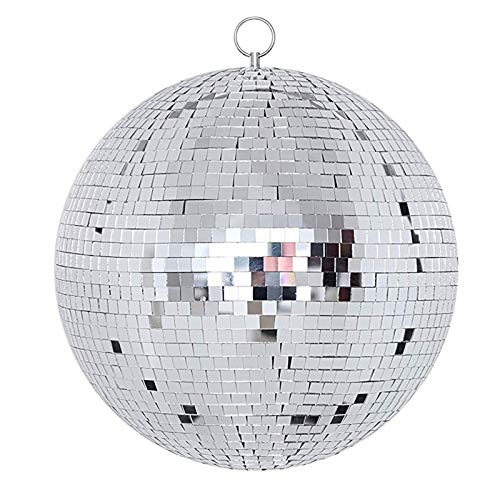 NuLink 8' Disco Light Mirror Ball with Hanging Ring