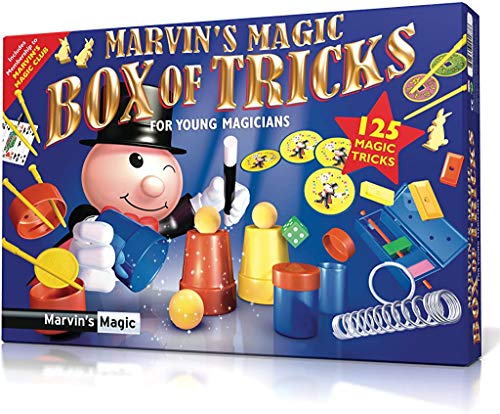 Marvin's Magic - 125 Amazing Magic Tricks for Children | Kids Magic Set | Magic Tricks For Kids Including Magic Wand, Card Tricks + Much More | Suitable For Age 6+