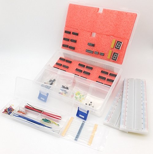 jdhlabstech Digital Electronics Starter kit with Logic Gates and Accessories