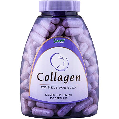 Premium Collagen Pills with Vitamin C, E - Hydrolyzed Collagen Peptides - Supports Hair Growth, Skin, Nails, & Joints, Anti Aging Skin Care, Grass Fed Collagen Supplement for Women Men, 150 Capsules