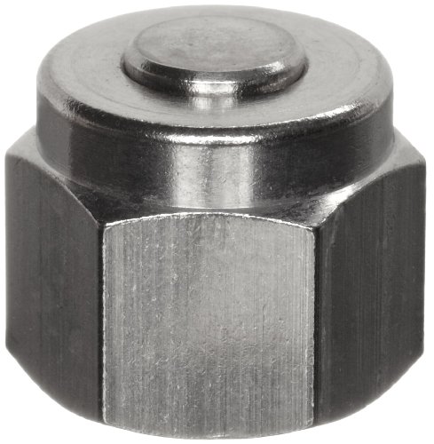 Parker A-Lok 6BLP6-316 316 Stainless Steel Compression Tube Fitting, Cap, 3/8' Tube OD