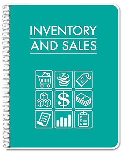 BookFactory Business Inventory & Sales/Inventory and Sales Ledger Book/Log Book/Notebook - 120 Pages, 8.5' x 11' (LOG-120-7CW(Inventory-Sales)-BX)