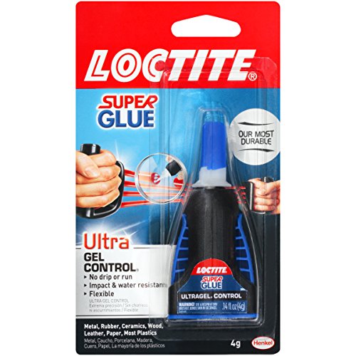 Loctite Ultra Gel Control Super Glue, 4-Gram Bottle (Pack of 2)