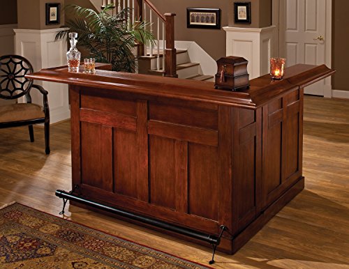 Hillsdale Furniture Hillsdale Classic Side Bar, Large, Cherry Finish