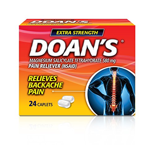 Doan's Extra Strength Pain Reliever Caplets, 24 Count, Extra Strength Caplets
