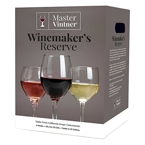Master Vintner Winemaker's Reserve Cabernet Sauvignon Wine Recipe Kit Makes 6 Gallons