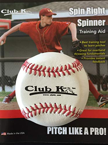 Maximum Velocity Sports - Throw Like a Pro Training Device - Spin Right Spinner (Baseball Spin Right Spinner)