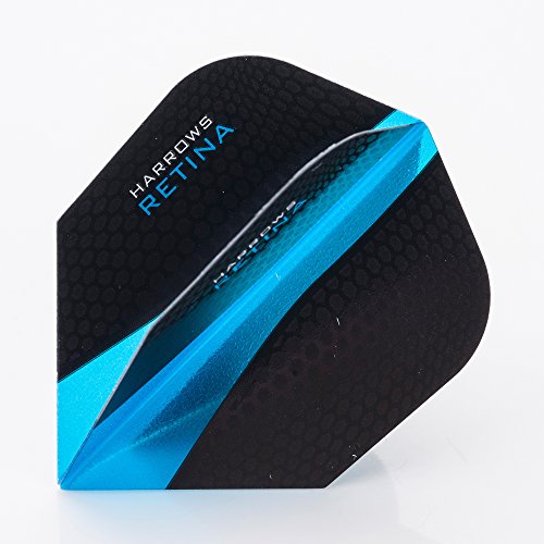 PerfectDarts 5 x Sets HARROWS Retina Blue Dart Flights Standard