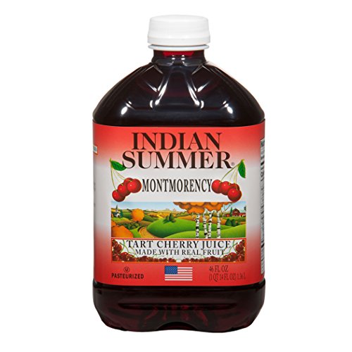 Indian Summer 100% Juice, Montmorency Cherry, 46 Ounce (Pack of 8)