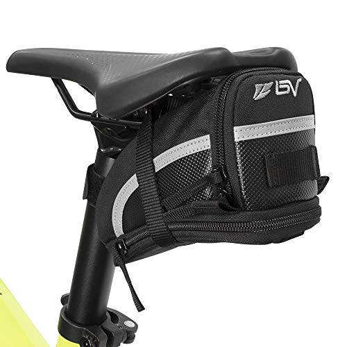 BV Bicycle Strap-On Bike Saddle Bag/Seat Bag/Cycling Bag