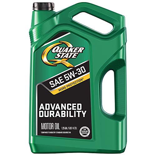 Quaker State Advanced Durability Conventional 5W-30 Motor Oil (5-Quart, Single-Pack)