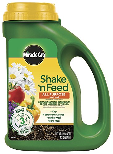Miracle-Gro Shake 'N Feed All Purpose Plant Food, 4.5 lb.