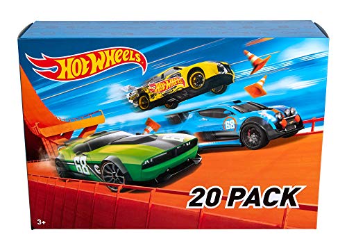 Hot Wheels 20 Car Gift Pack (Styles May Vary), Multicolor, 7.6' T