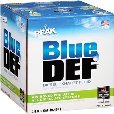BlueDEF DEF002 Diesel Exhaust Fluid - 2.5 Gallon Jug (12-Pack)