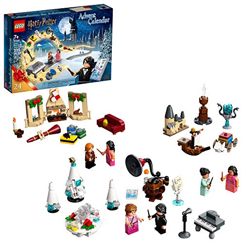 LEGO Harry Potter Advent Calendar 75981, Collectible Toys from The Hogwarts Yule Ball, Harry Potter and The Goblet of Fire and More, Great Christmas or Birthday Calendar Gift, New 2020 (335 Pieces)