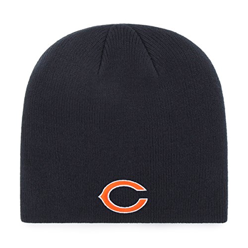 OTS NFL Chicago Bears Youth Beanie Knit Cap, Team Color, Youth