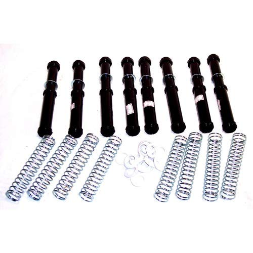 Push Rod Tubes, Nylon Spring Loaded, 8 Pieces, Compatible with Dune Buggy