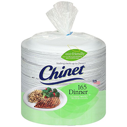 Chinet - Paper Dinner Plates - 165 ct.