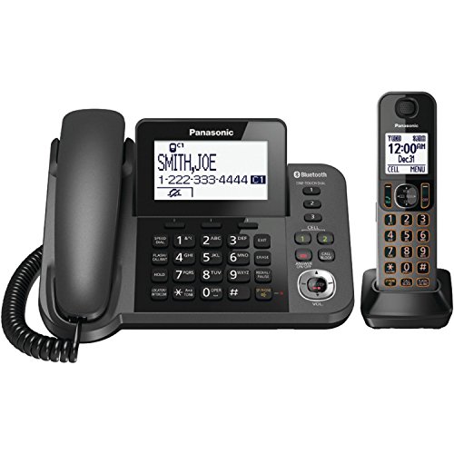 Panasonic KXTGF380M Dect 1-Handset Landline Telephone (Renewed)
