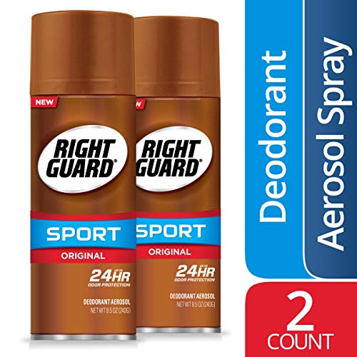 Right Guard Sport Original Deodorant Aerosol Spray, 2 Count
