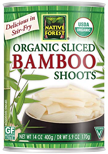 Native Forest Organic Sliced Bamboo Shoots, 14 Ounce Cans (Pack of 6)