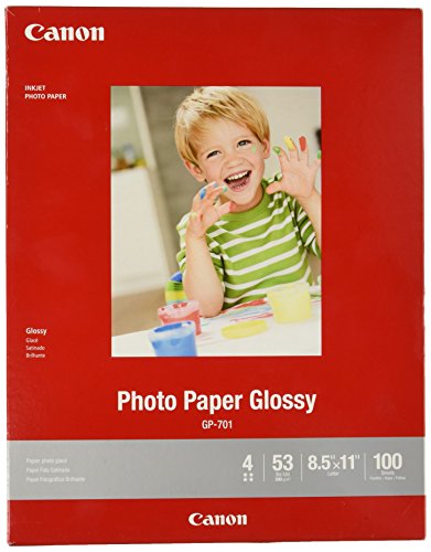 CanonInk Glossy Photo Paper 8.5' x 11' 100 Sheets (1433C004),Value not found