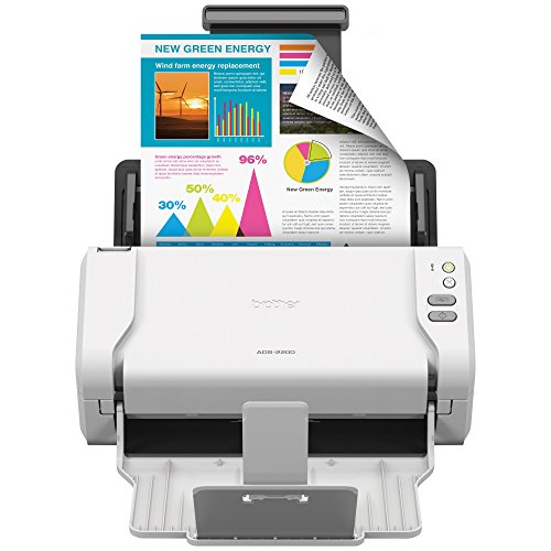 Brother High-Speed Desktop Document Scanner, ADS-2200, Multiple Scan Destinations, Duplex Scanning