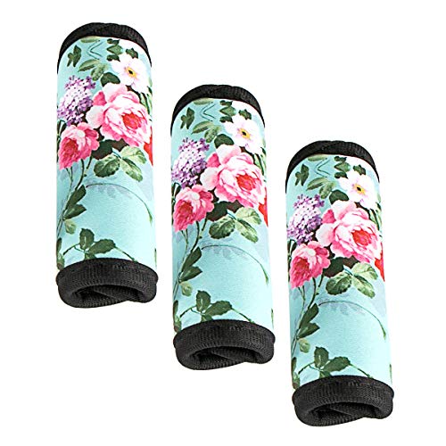 3 Pcs a Set, Comfort Neoprene Handle Wraps/Grip/Identifier for Travel Bag Luggage Suitcase Baby Carriage